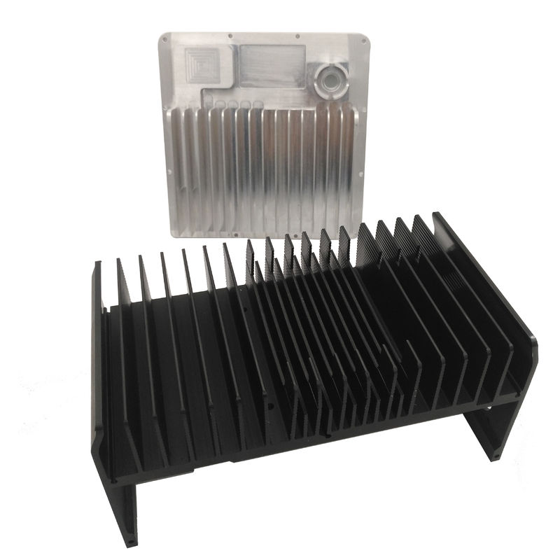 Extruded Aluminium Heatsink Extrusion / Commercial Die Cast Heat Sink