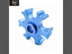 SGS Approved CNC Machined Parts Anodized Low Volume Titanium Part