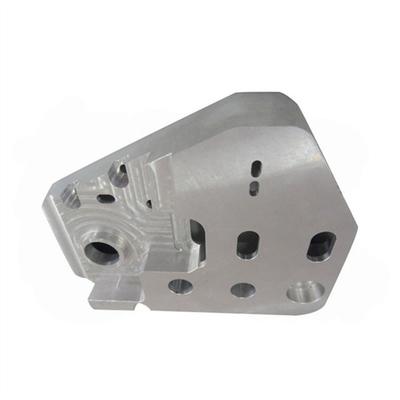 SGS Titanium 4 Axis CNC Turning Parts Small Metal Plate With Screw Holes