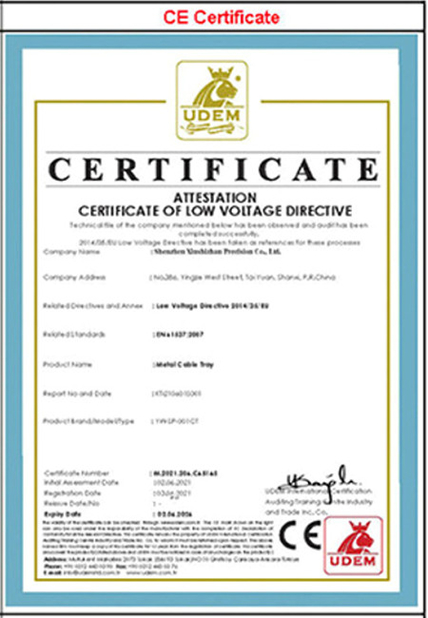 China Xinshizhan Precision Co., Ltd. certification